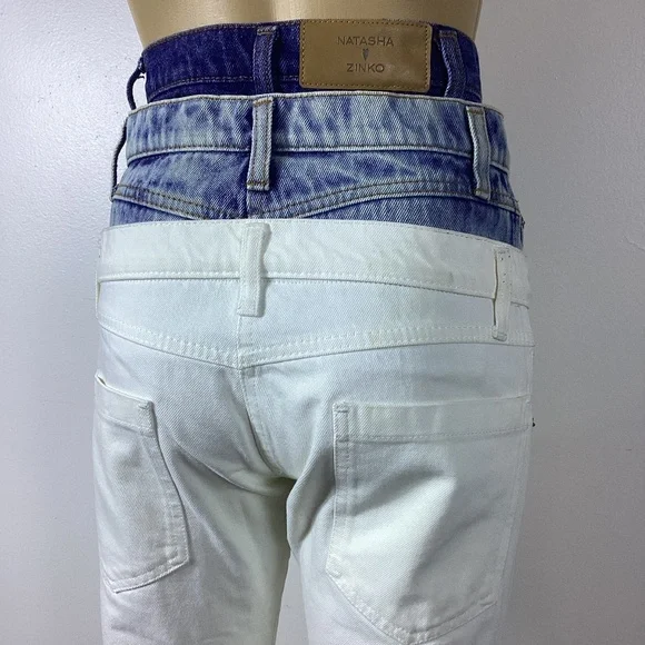 Natasha Zinko High-rise Triple Jeans 00